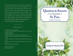Questions & Answers on the First Epistle of St. Peter